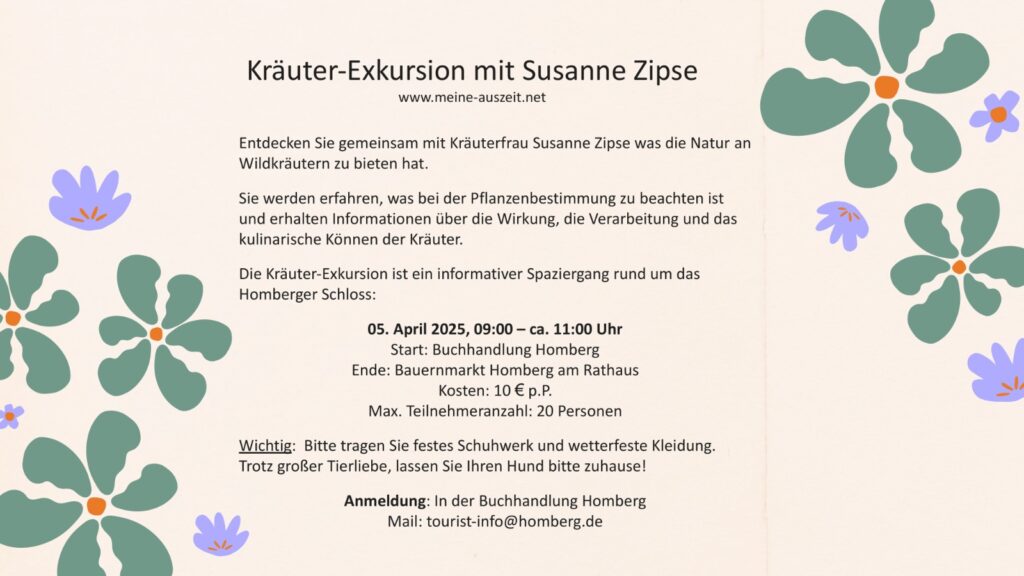 Kräuter Exkursion